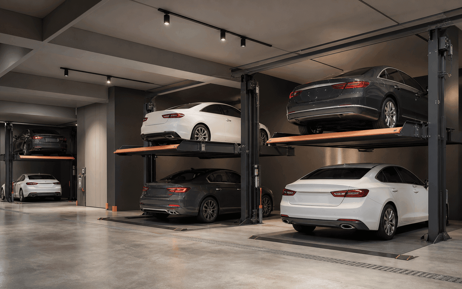 Residential and private parking
