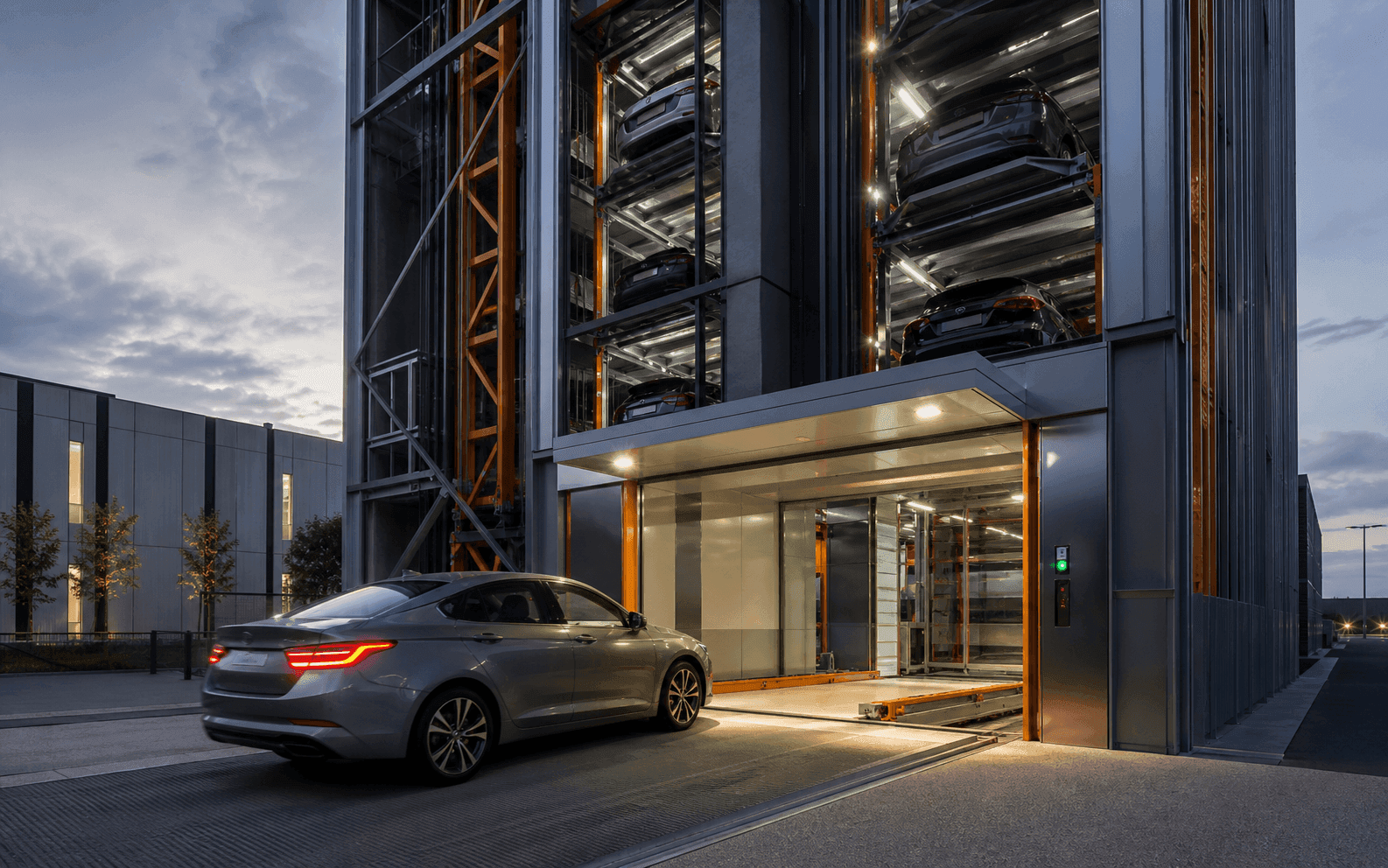 Fully automatic parking systems application