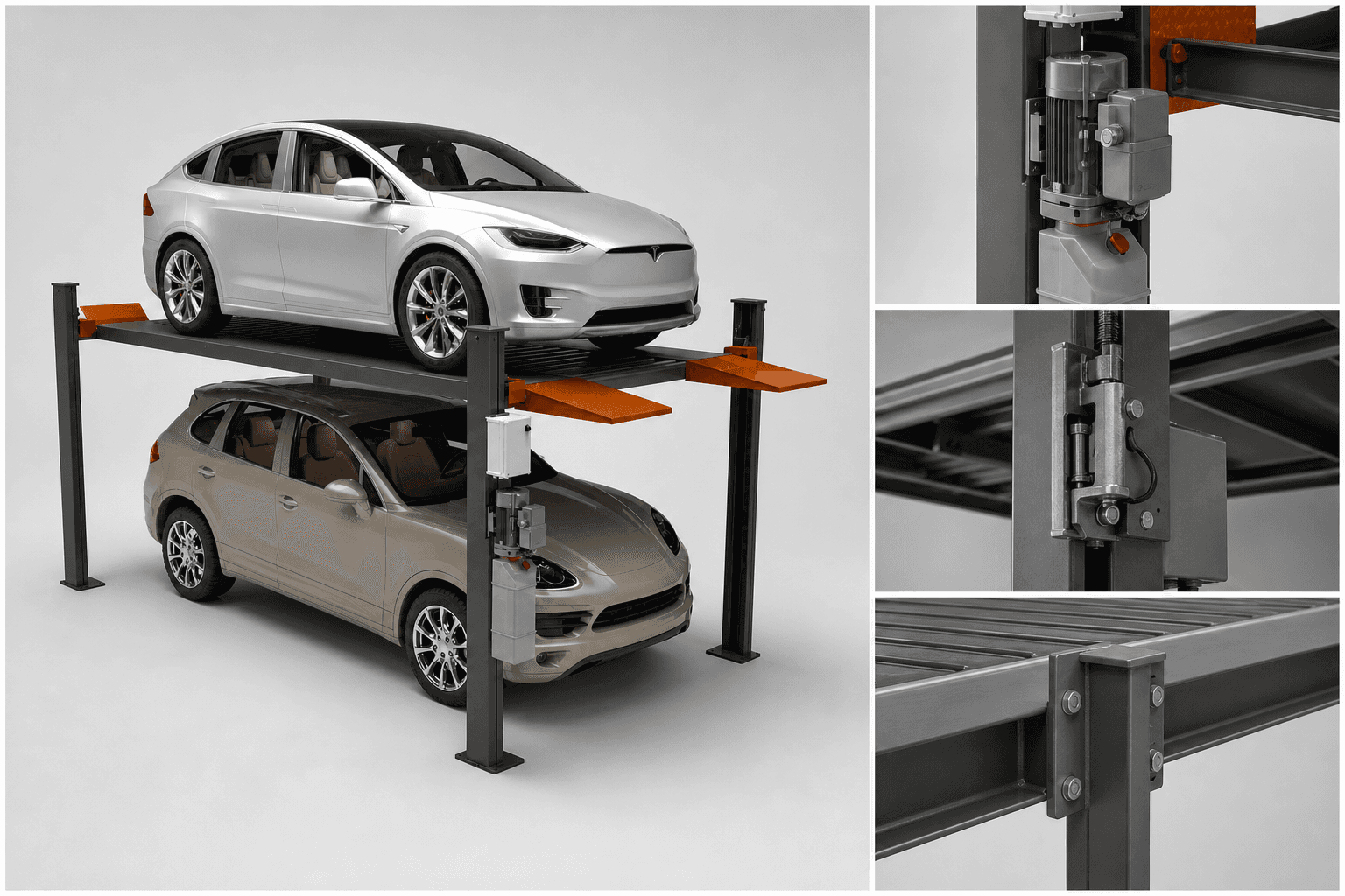 Heavy-Duty Two-Post Parking Lift: Heavy-duty two-post parking lift